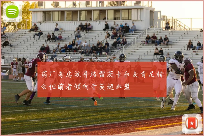 药厂考虑放弃格雷茨卡和麦肯尼转会但前者倾向于英超加盟